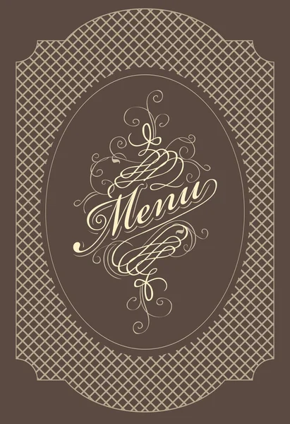 Banner pro menu — Stockový vektor