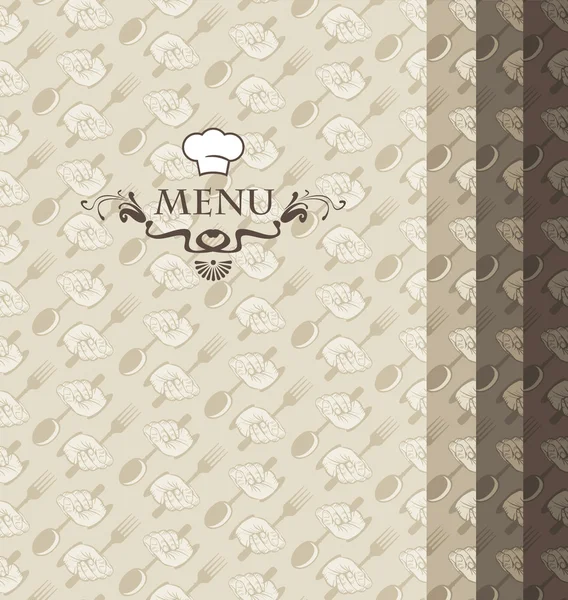 stock vector Background for menu