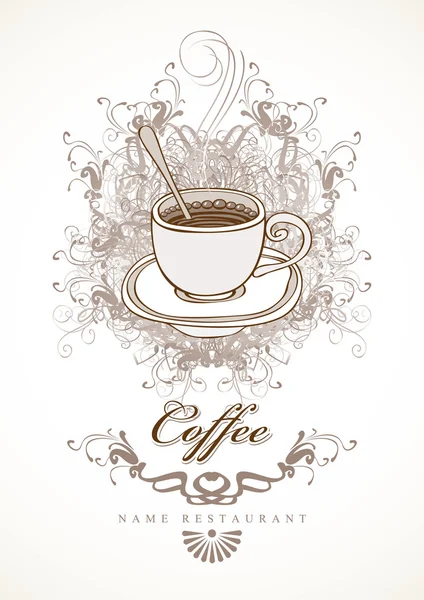 Filiżanka kawy — Wektor stockowy