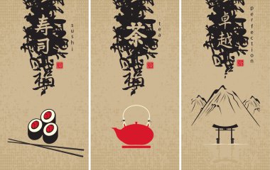 Japanese cuisine clipart