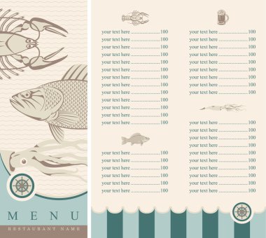 Seafood clipart