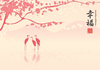 Cherry blossoms clipart