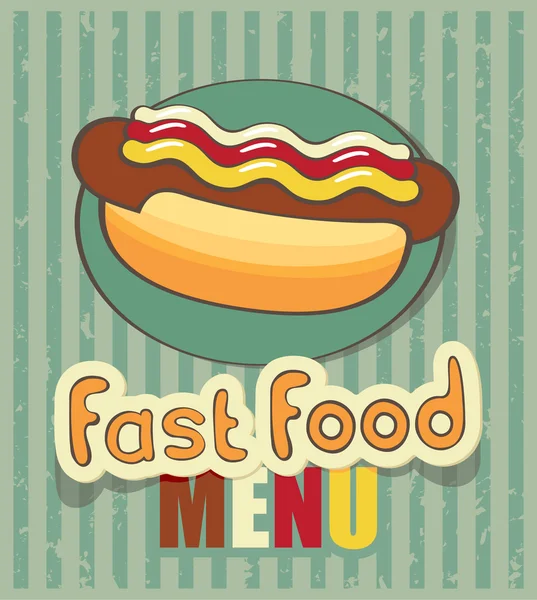 Fastfood — Stockvector