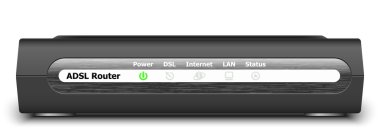 ADSL router simgesi. vektör çizim