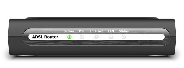 Ícone do router ADSL. Ilustração vetorial — Vetor de Stock
