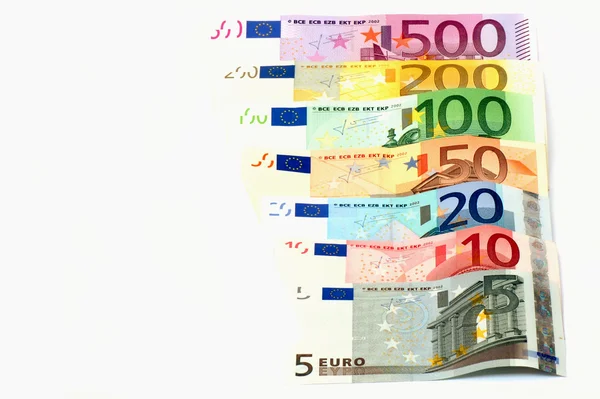 Bancnotele euro — Fotografie, imagine de stoc