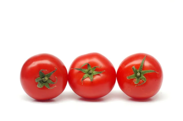 Three tomatoes — Stock Photo, Image