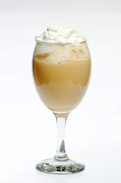 ホイップクリームとアイスコーヒー — ストック写真