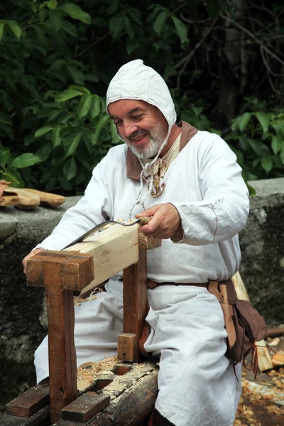 Stock image Medieval Carpenter