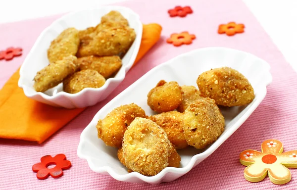 stock image Delicious fried banana fritters