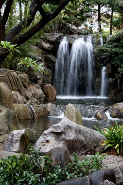 Chinese Garden Waterfall