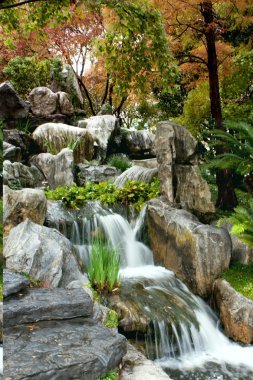 Chinese Garden Waterfall