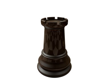 Chess - rook figure clipart