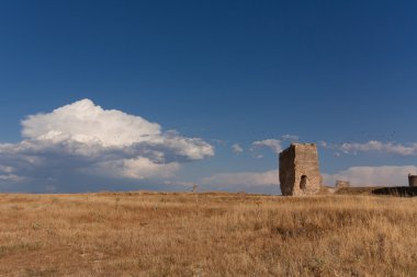 bir yaz gününde turegano Kalesi