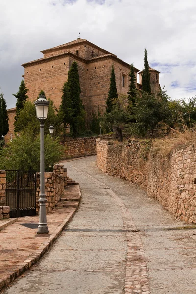 Kościół w Alquézar — Zdjęcie stockowe