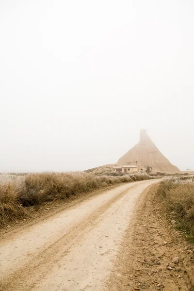 Caminho para o deserto — Fotografia de Stock