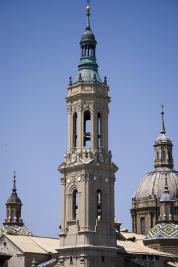 el pilar. Zaragoza, İspanya