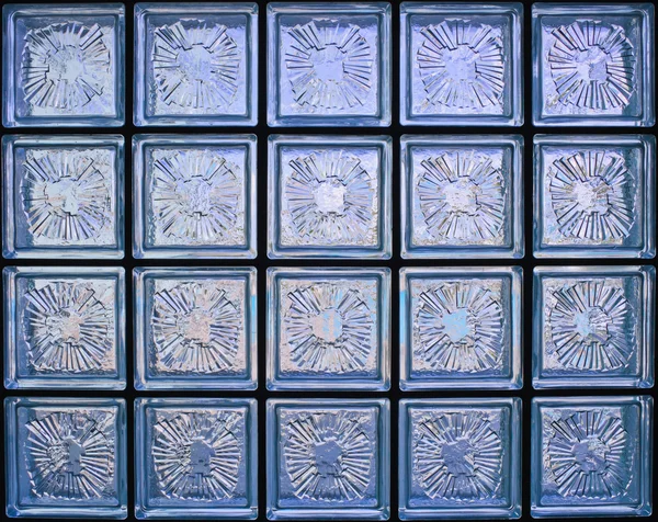 Patrón de pared de vidrio — Foto de Stock