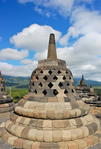 Borobudur stupa — Stockfoto