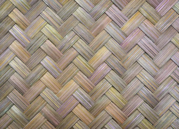 Textura de tecido de bambu — Fotografia de Stock