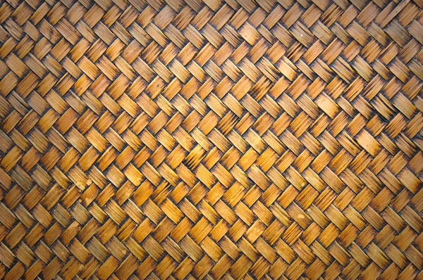 Padrão de tecido de bambu — Fotografia de Stock