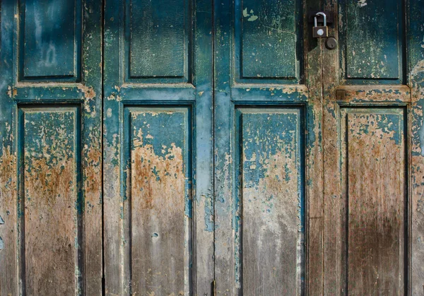 Grunge porta pintada — Fotografia de Stock