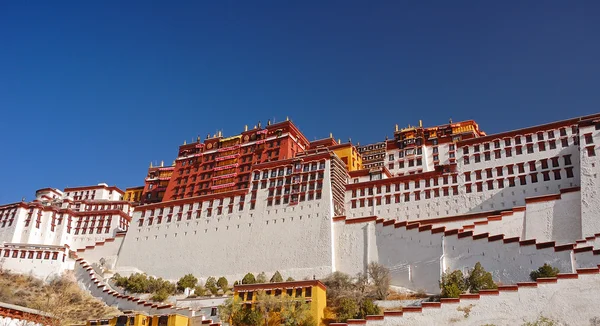 Palác Potala, tibet — Stock fotografie