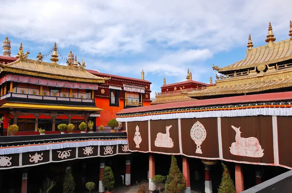 Храм Джокханг — стоковое фото