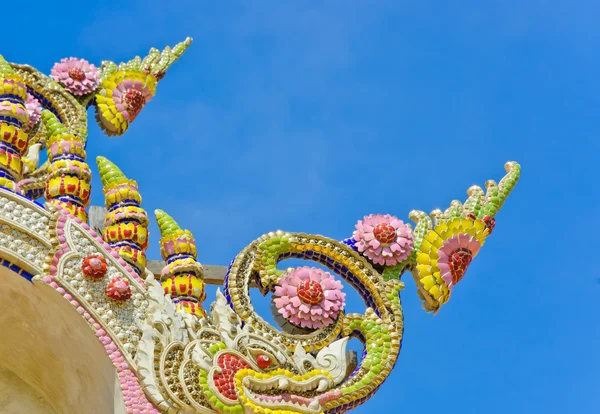 Temple roof decoration — Stock Photo, Image