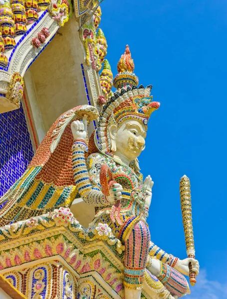 Beautiful temple roof decoration — Stock Photo, Image