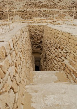 Staircase to a tomb clipart