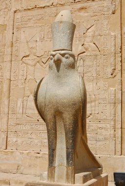 Horus god statue clipart