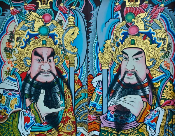 伝統中国絵画 — ストック写真