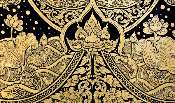 Тайский стиль живописи — стоковое фото