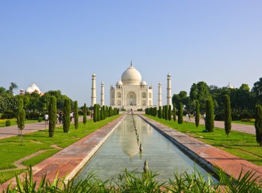 Taj Mahal, India clipart