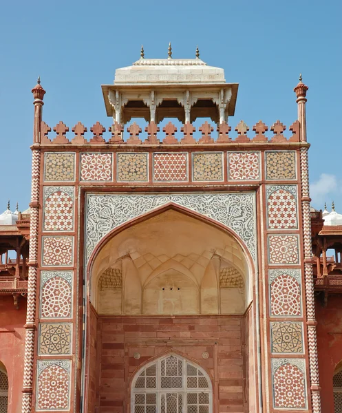 Fachada do Túmulo de Akbar — Fotografia de Stock