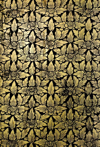 Ancient Thai flower pattern — Stock Photo, Image