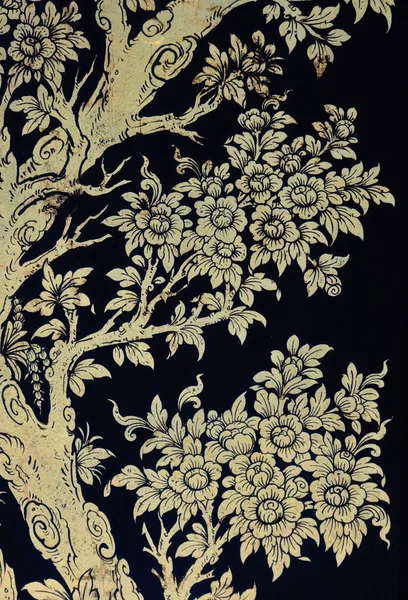 Цветок древнетайского дерева — стоковое фото