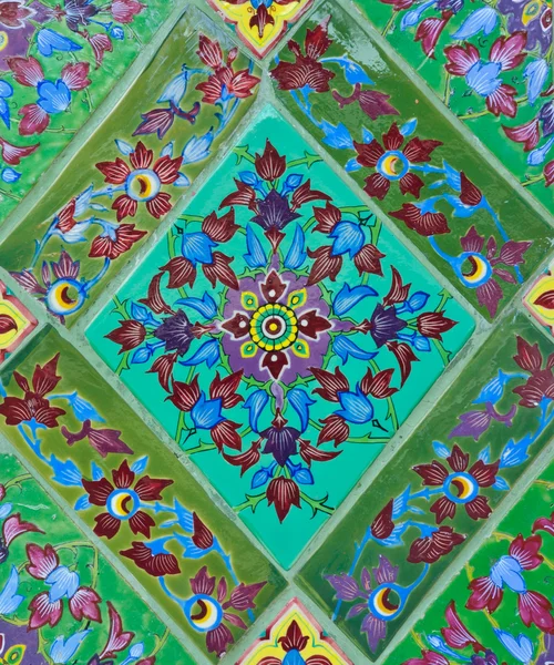 Seramik Tay tarzında dekore — Stok fotoğraf