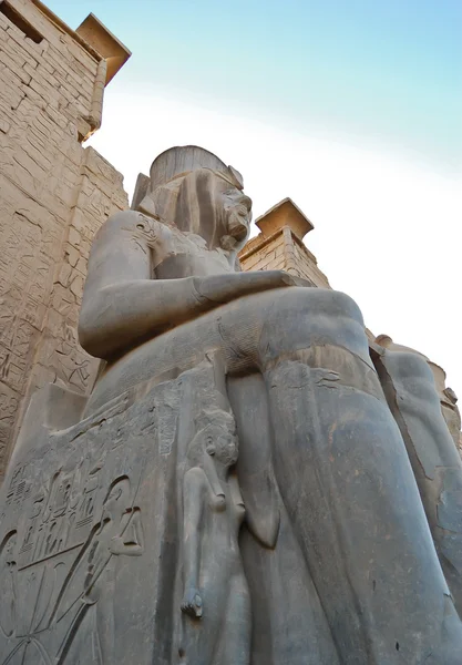 Statua seduta di Ramses II — Foto Stock
