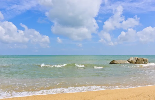 Playa y mar — Foto de Stock