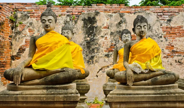 Mediterar buddha — Stockfoto