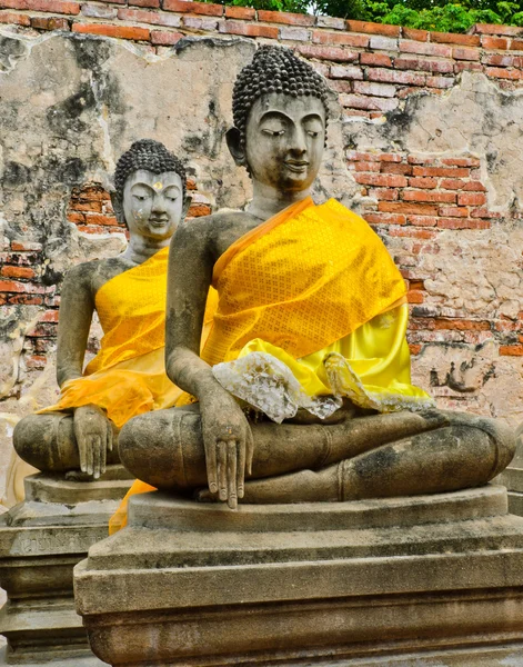 Медитирующий Будда — стоковое фото