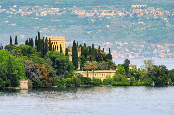 stock image Lake Garda island 01