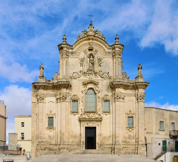 Matera igreja San Francesco d Assisi 02 — Fotografia de Stock