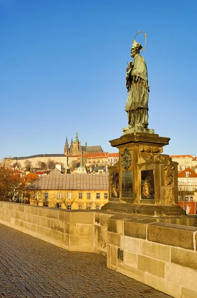 Прага Карлов мост 10 — стоковое фото