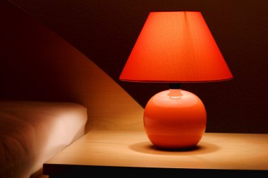 Bedside lamp 01 clipart