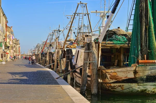 Chioggia harbour 01 — Stock Photo, Image