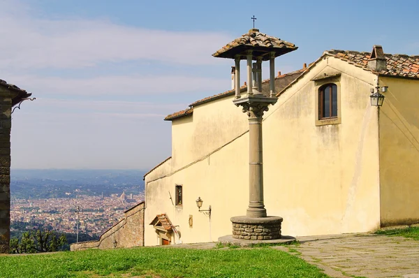 Fiesole vista a Florenz 02 — Foto Stock
