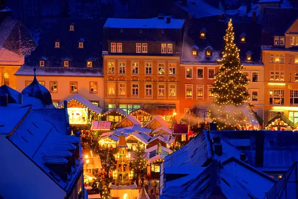 Рождественский рынок Аннаберга-Бухгольца 06 — стоковое фото